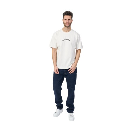 Dickies OUTDOOR SS TEE T-Shirt Uomo Con Stampa Su Retro Egret