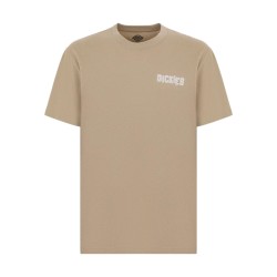 Dickies BRICKLANE SS TEE T-Shirt Uomo Con Stampa Su Retro Beige
