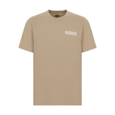Dickies BRICKLANE SS TEE T-Shirt Uomo Con Stampa Su Retro Beige