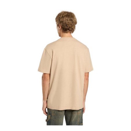 Dickies LURAY POCKET Tee T-Shirt Uomo Con Taschino Maniche Corte Nocciola   