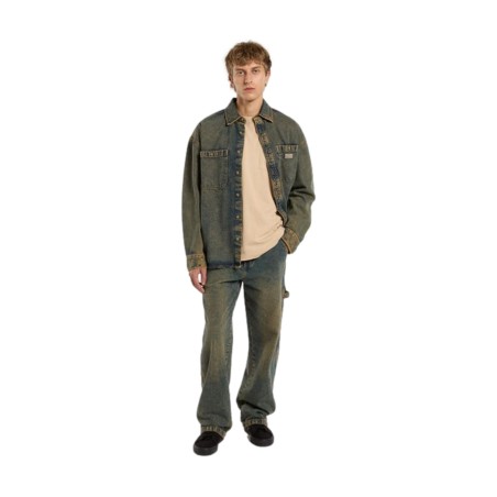 Dickies LURAY POCKET Tee T-Shirt Uomo Con Taschino Maniche Corte Nocciola   