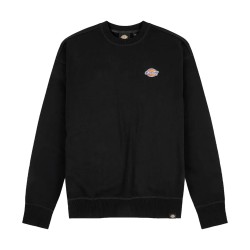 Dickies MILLERSBURG SWEATSHIRT  Felpa Uomo Girocollo In Cotone Nero   