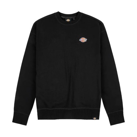 Dickies MILLERSBURG SWEATSHIRT  Felpa Uomo Girocollo In Cotone Nero   