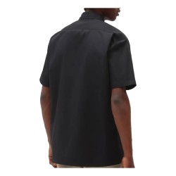 Dickies WORK SHIRT SS REC Camicia Manica Corta Misto Cotone Uomo Nero 2