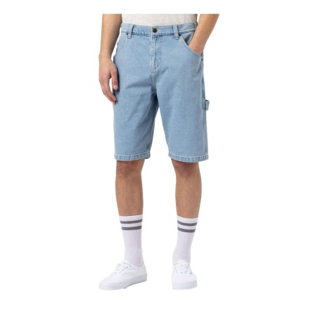 Dickies GARYVILLE DENIM SHORT VNTG Bermuda Jeans Uomo Blu