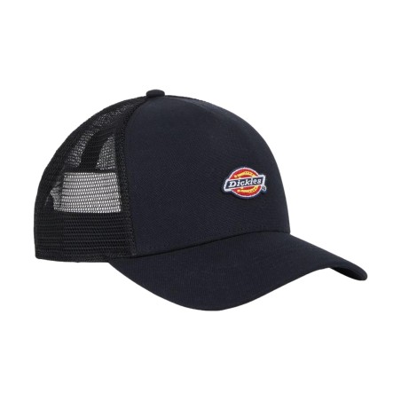 Dickies HANSTON TRUCKER Cappellino Logo con Visiera Nero