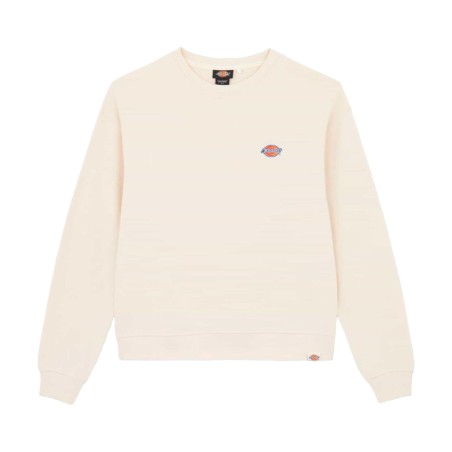 Dickies MILLERSBURG SWEATSHIRT Felpa Donna Garzata Panna