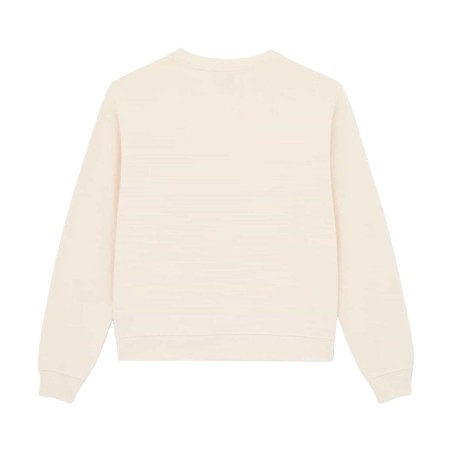 Dickies MILLERSBURG SWEATSHIRT Felpa Donna Garzata Panna
