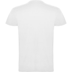 Roly BEAGLE T-Shirt Basic Tinta Unita in Cotone Organico Bianco 2