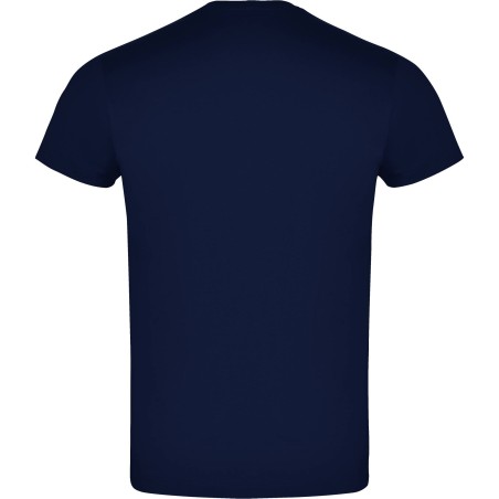 Roly ATOMIC T-Shirt Basic Tinta Unita in Cotone Blu Marino