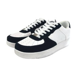 Gai Mattiolo GMT-3 Sneakers Uomo In Vera Pelle  e Camoscio Bianco Nero 2