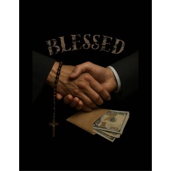 MOODLess MLBLSBLK T-Shirt in Cotone Nero Made in Italy 2