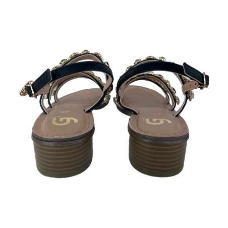 Gold & Gold GL830 Sandalo Donna Gioiello Nero