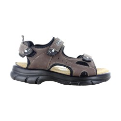 EASY WOLK 66A Scarpe Uomo Sandali Made in Italy Comfort Marrone