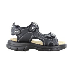 EASY WOLK 66A Scarpe Uomo Sandali Made in Italy Comfort Nero