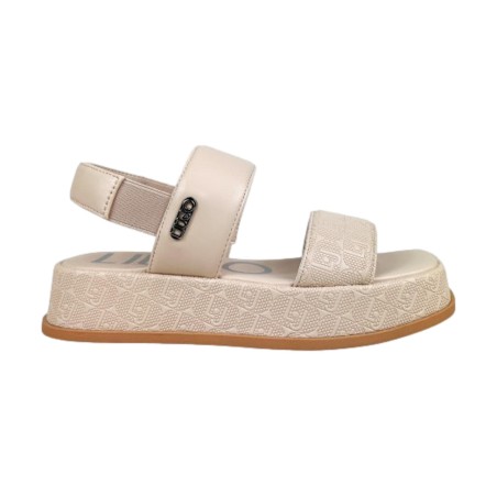 LIU JO YOU 754 Sandali Donna Doppia Fascia Nude