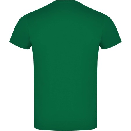 Roly ATOMIC T-Shirt Basic Tinta Unita in Cotone Verde Kelly