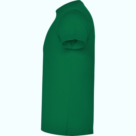 Roly ATOMIC T-Shirt Basic Tinta Unita in Cotone Verde Kelly
