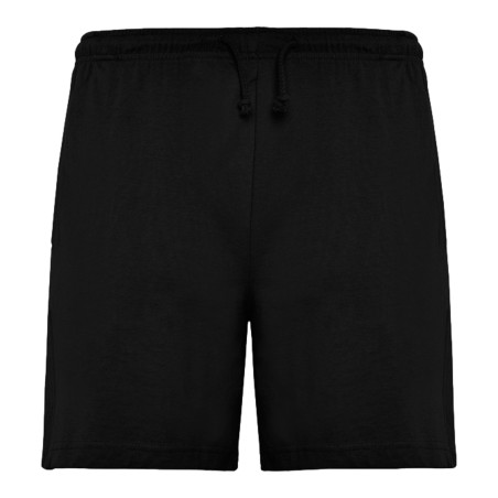 Roly SPORT BE6705 Pantaloncino Uomo In Cotone Jersey Nero