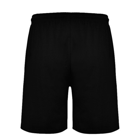 Roly SPORT BE6705 Pantaloncino Uomo In Cotone Jersey Nero