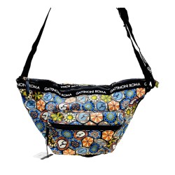 Gattinoni Roma BENTF8105WIPM06 Borsa Teodosia Easy Hobo Richiudibile Multicolor