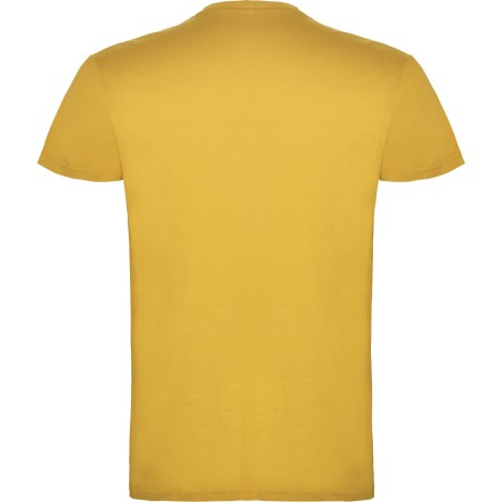 Roly BEAGLE T-Shirt Basic Tinta Unita in Cotone Organico Ocra