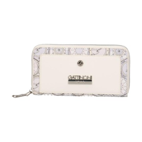 Gattinoni Teodosia BRIGTH BENTD8617 WZTDA1 Portafogli L. Donna White