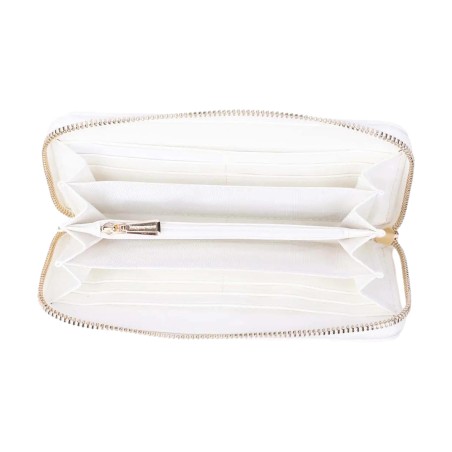 Gattinoni RACHEL WINR08517 WVP800 Zip Wallet Portafogli L. Donna White