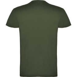 Roly BEAGLE T-Shirt Basic Tinta Unita in Cotone Organico Verde Aventura 2
