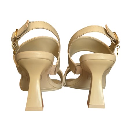 Braccialini Tua BA38 Sandali Donna Con Tacco Medio Beige
