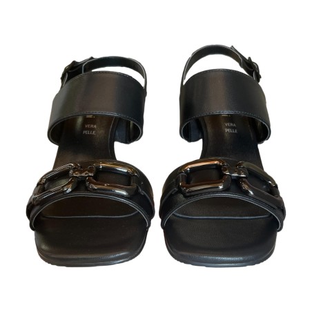 Braccialini Tua BA38 Sandali Donna Con Tacco Medio Black