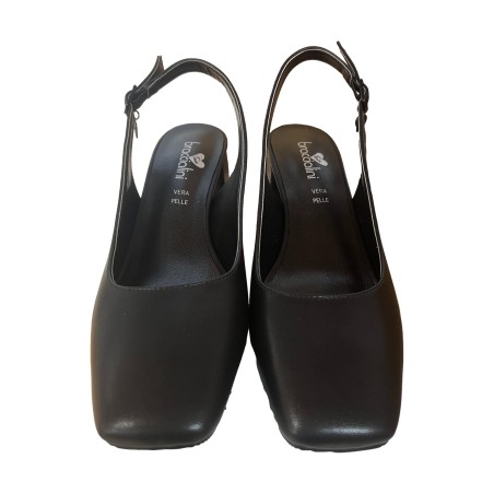 Braccialini Tua BA58 Sandali Donna Con Tacco Medio Black