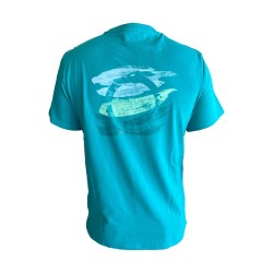  Trussardi TRU25 MTS03 Brusch T-SHIRT Con Logo e Stampa sul Retro Lapis 2