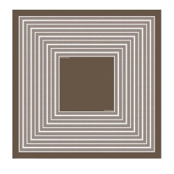 Gattinoni ALESSANDRA AEN1A2669 WPO521 Foulard Donna 90x90 cm Tan