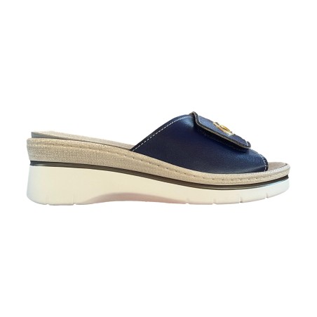 Novaflex VIGASIO 001 Ciabatta Donna Con Fascia Regolabile Blu