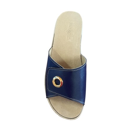 Novaflex VIGASIO 001 Ciabatta Donna Con Fascia Regolabile Blu