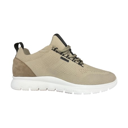 PRGMAN 241U111 002 Sneakers Uomo Stringate Taupe Beige/ Tortora