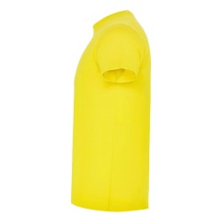 Roly ATOMIC T-Shirt Basic Tinta Unita in Cotone Giallo  2