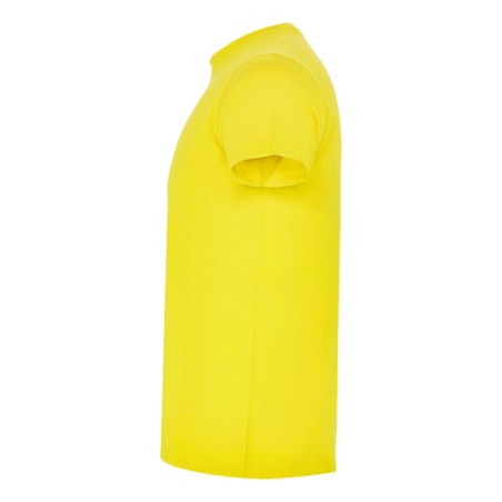Roly ATOMIC T-Shirt Basic Tinta Unita in Cotone Giallo 