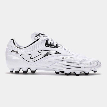JOMA SCORE 2502 AG Scarpe da Calcio Uomo Bianco Nero
