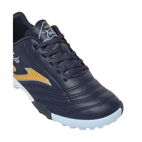 JOMA Toledo JR 2503 TURF Scarpe da Calcetto per Ragazzi Blu Navy