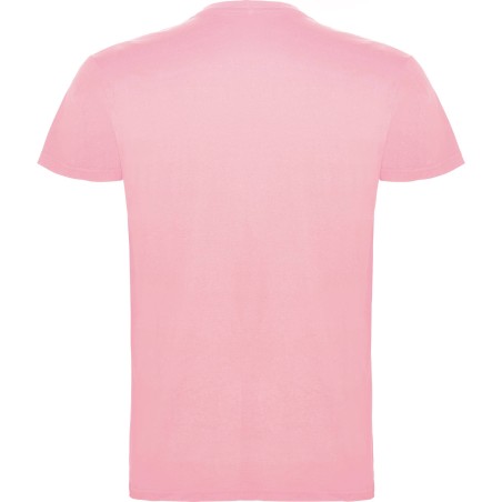 Roly BEAGLE T-Shirt Basic Tinta Unita in Cotone Organico Rosa
