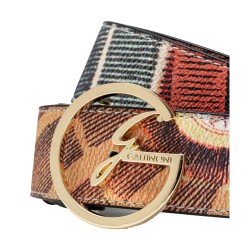 Gattinoni Planetarium WIGPL1053 Belt Cintura Donna 3.5 cm Classic Black 