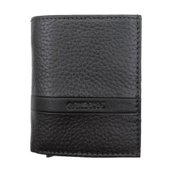 Gattinoni WIGEJ1099MHA511 MATTHIEW Portatessere Uomo 6.5x9.5 Vera Pelle Dark Brown