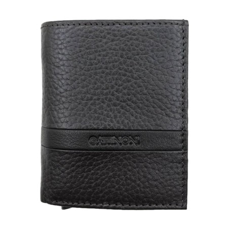 Gattinoni WIGEJ1099MHA511 MATTHIEW Portatessere Uomo 6.5x9.5 Vera Pelle Dark Brown