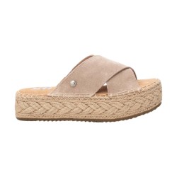 XTI 143640 Sandali Donna Con Fascia a Incrocio Beige