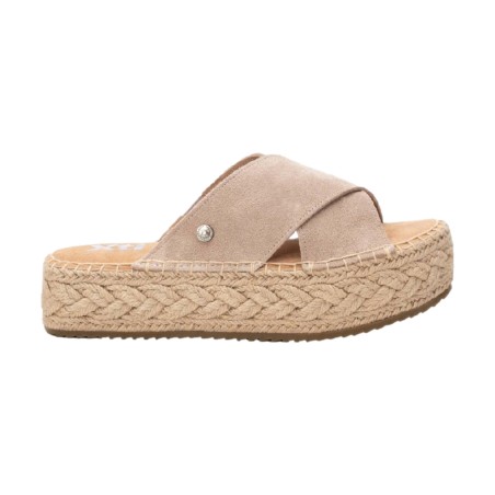 XTI 143640 Sandali Donna Con Fascia a Incrocio Beige