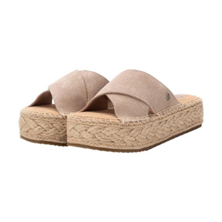 XTI 143640 Sandali Donna Con Fascia a Incrocio Beige