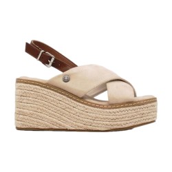 Refresh 172579 Sandali Donna con Zeppa Donna Beige