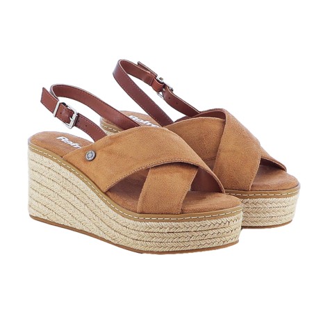 Refresh 172579 Sandali Donna Con Zeppa Donna Camel